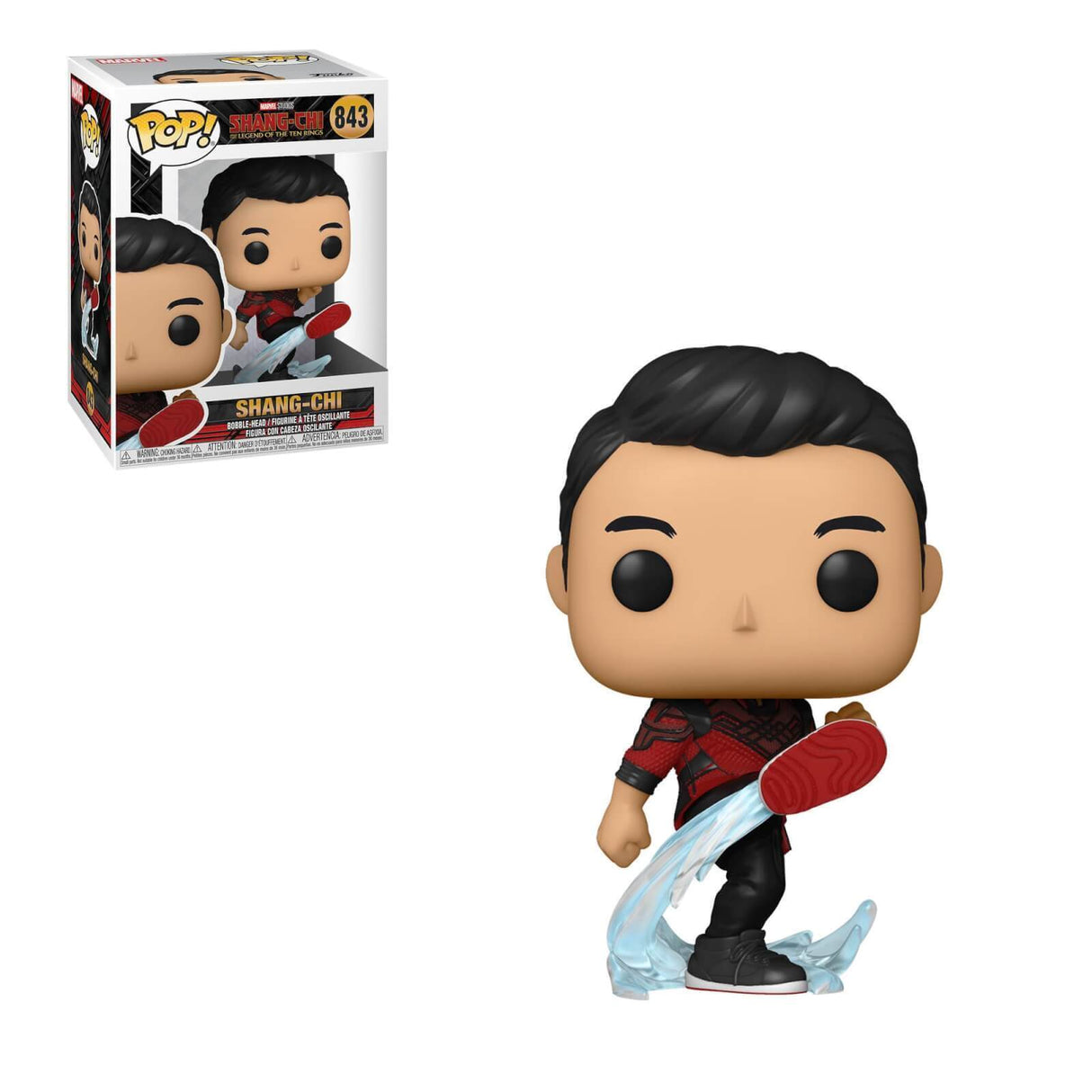 Funko Pop! Marvel Shang-Chi figure from Shang-Chi and the Legend of the Ten Rings, featuring Shang-Chi in collectible vinyl form