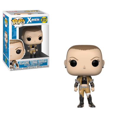 Funko Pop! Marvel X-Men Negasonic Teenage Warhead figure with detailed costume and pose, collectible vinyl toy from Shak's Pop Shop