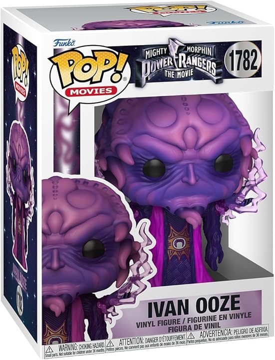 Funko Pop! figure of Ivan Ooze from Mighty Morphin Power Rangers The Movie, collectible toy by Funko Pop!