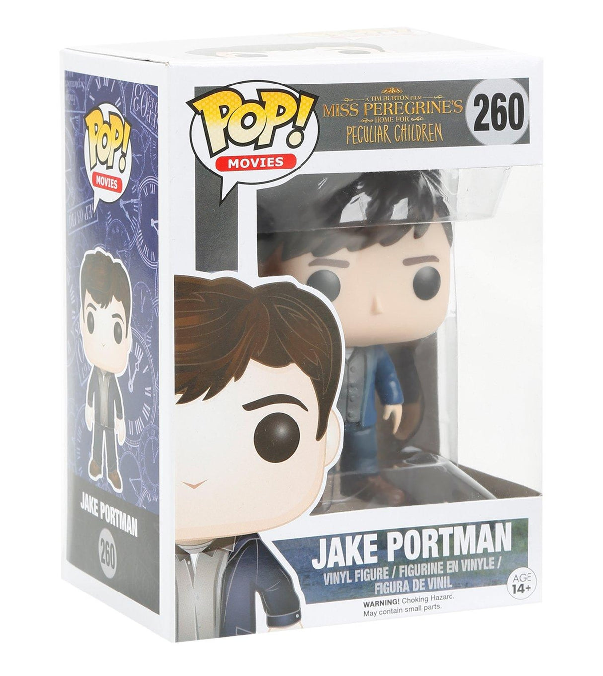 Funko Pop! figure of Jake Portman from Miss Peregrine's Home for Peculiar Children, collectible toy by Funko Pop! Movies series