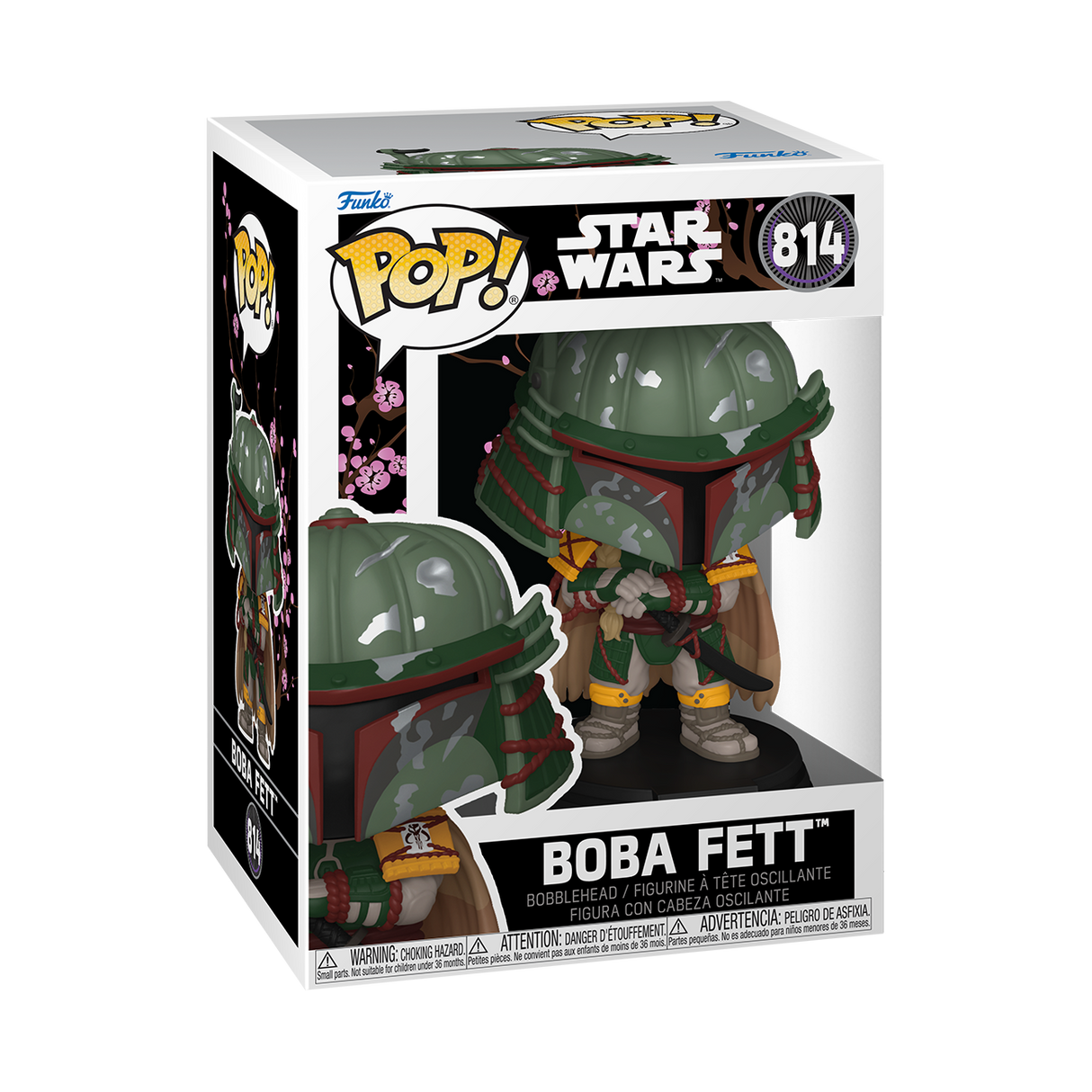 Funko Pop! Star Wars Impressions Boba Fett vinyl figure with detailed helmet and armor, collectible toy from Shak's Pop Shop