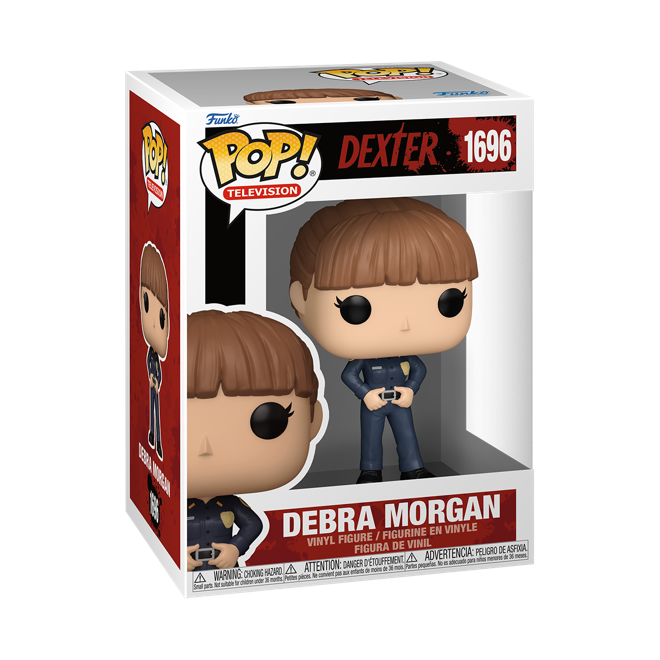 Funko Pop! Television Debra Morgan figure from Dexter series, collectible vinyl toy with detailed character design