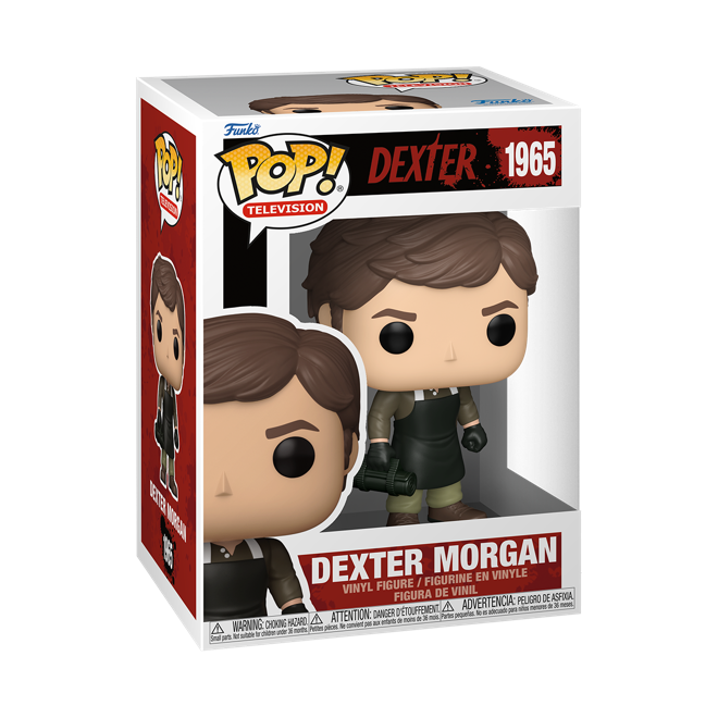 Funko Pop! Television Dexter: Dexter Morgan figure from Shak's Pop Shop, featuring Dexter in his signature style and pose.