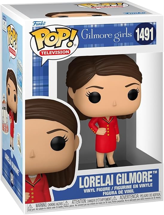 Funko Pop! figure of Lorelai Gilmore from Gilmore Girls, collectible toy by Shak's Pop Shop featuring detailed character design.