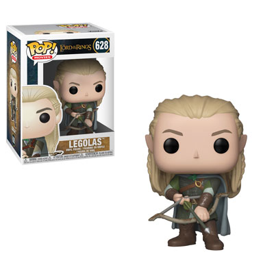 Funko Pop! figure of Legolas from Lord of the Rings, collectible toy by Shak's Pop Shop featuring detailed elf character.