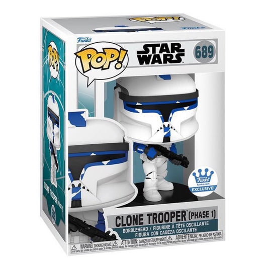 Funko Pop! Star Wars: Ahsoka: Clone Trooper (Phase One) (Funko Shop Exclusive)