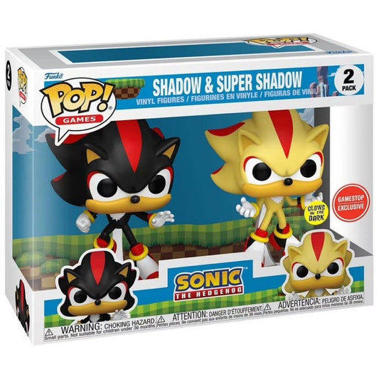 Games: Sonic The Hedgehog: Shadow & Super Shadow (Glow) (GameStop Exclusive)