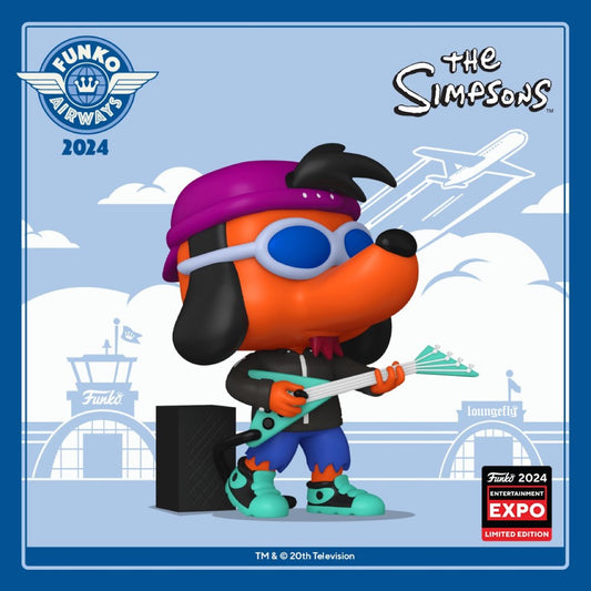 Funko Pop: Television: The Simpsons: Poochie (2024 C2E2 Shared Exclusive)
