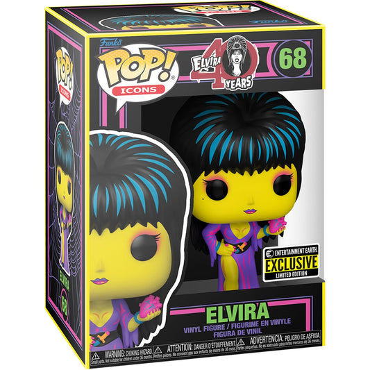 Movies: Elvira (Blacklight) (Entertainment Earth Exclusive)