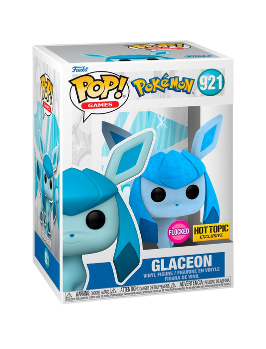 Games: Pokémon: Glaceon (Flocked) (Hot Topic Exclusive)