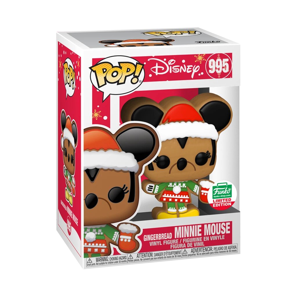 Funko Pop! Disney: Gingerbread Minnie Mouse (Funko Shop Exclusive)