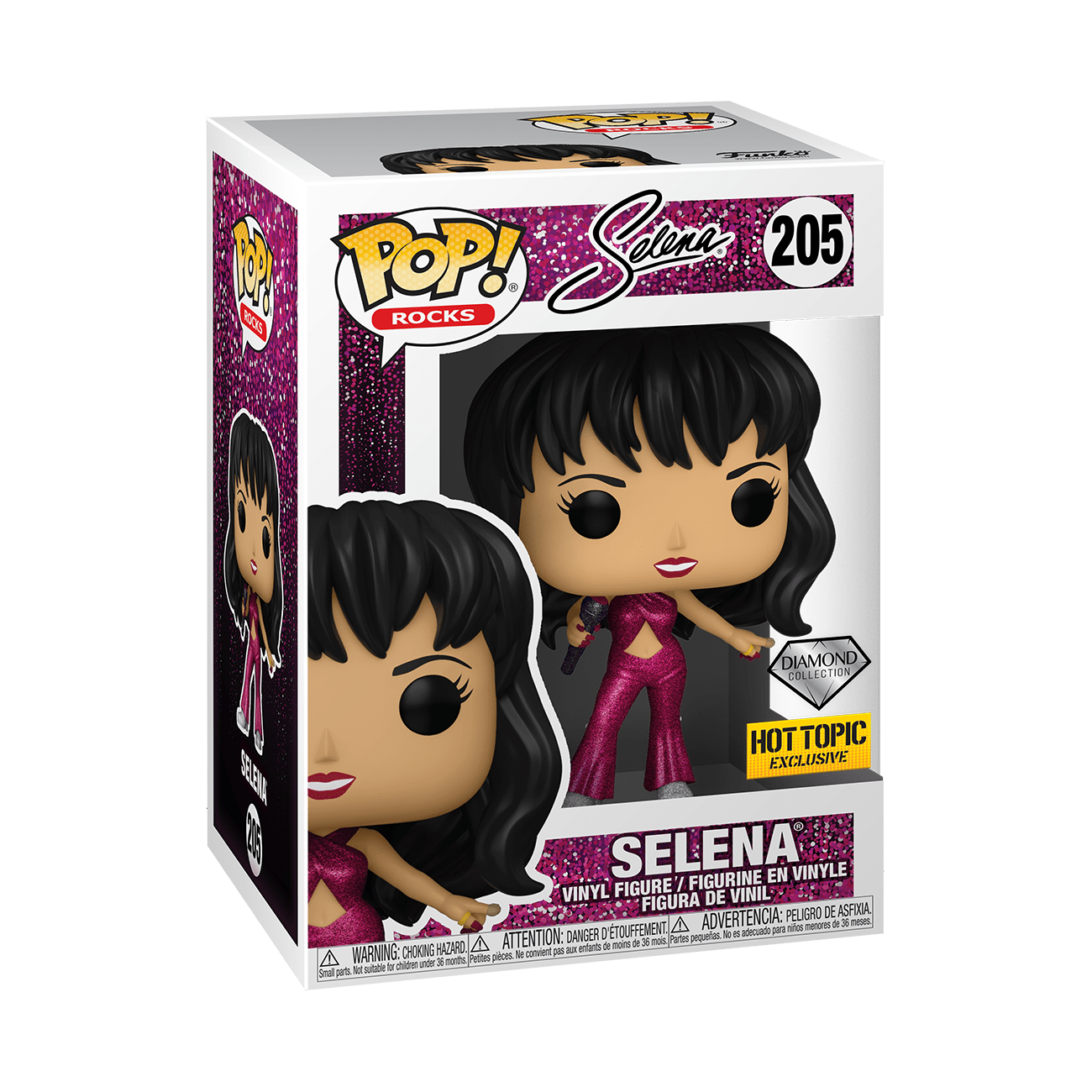 Funko Pop! Rocks: Selena (Diamond Glitter) (Hot Topic