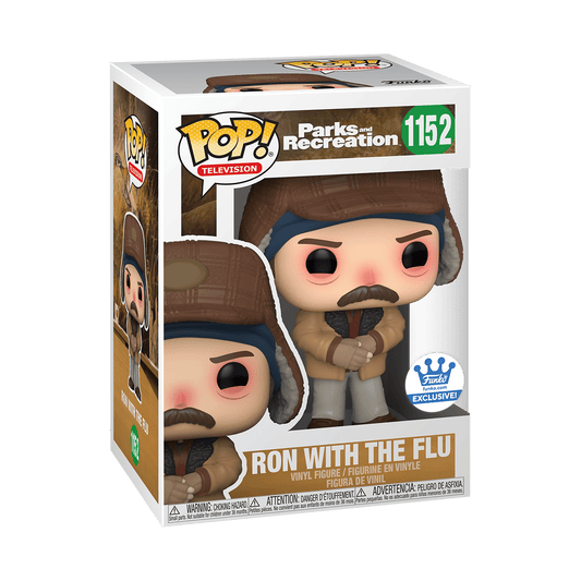 Television: Parks And Recreation: Ron Swanson With Flu (Funko Shop Exclusive)