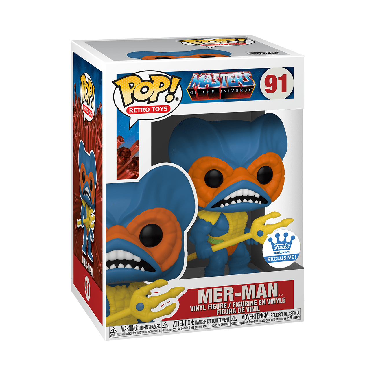 Retro Toys Mer Man Funko Shop Exclusive