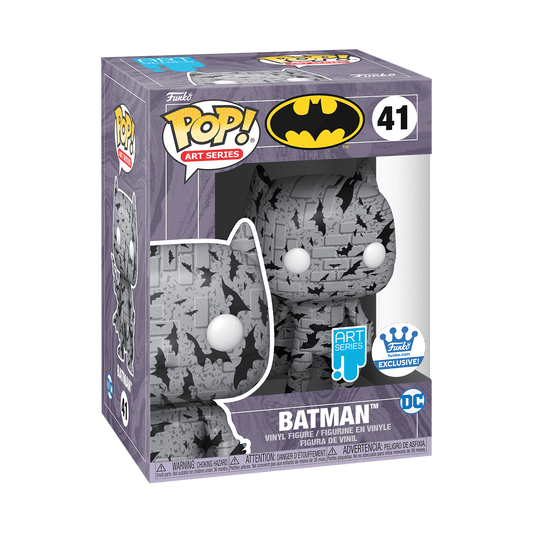 Heroes: Art Series Grey Batman (Funko Shop Exclusive)