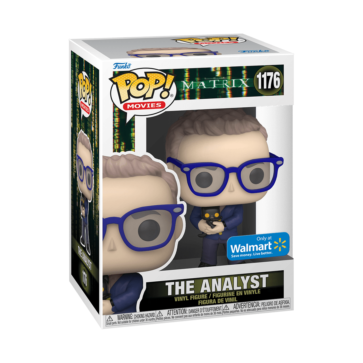 Funko Pop! Movies: The Matrix: The Analyst (Walmart Exclusive)