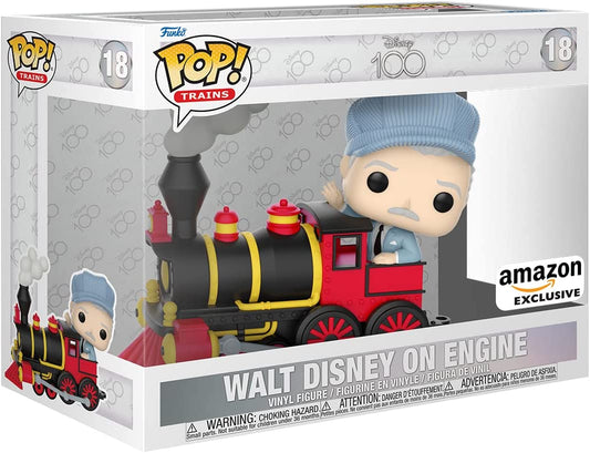 Train: Disney 100: Walt Disney on Engine (Amazon Exclusive)