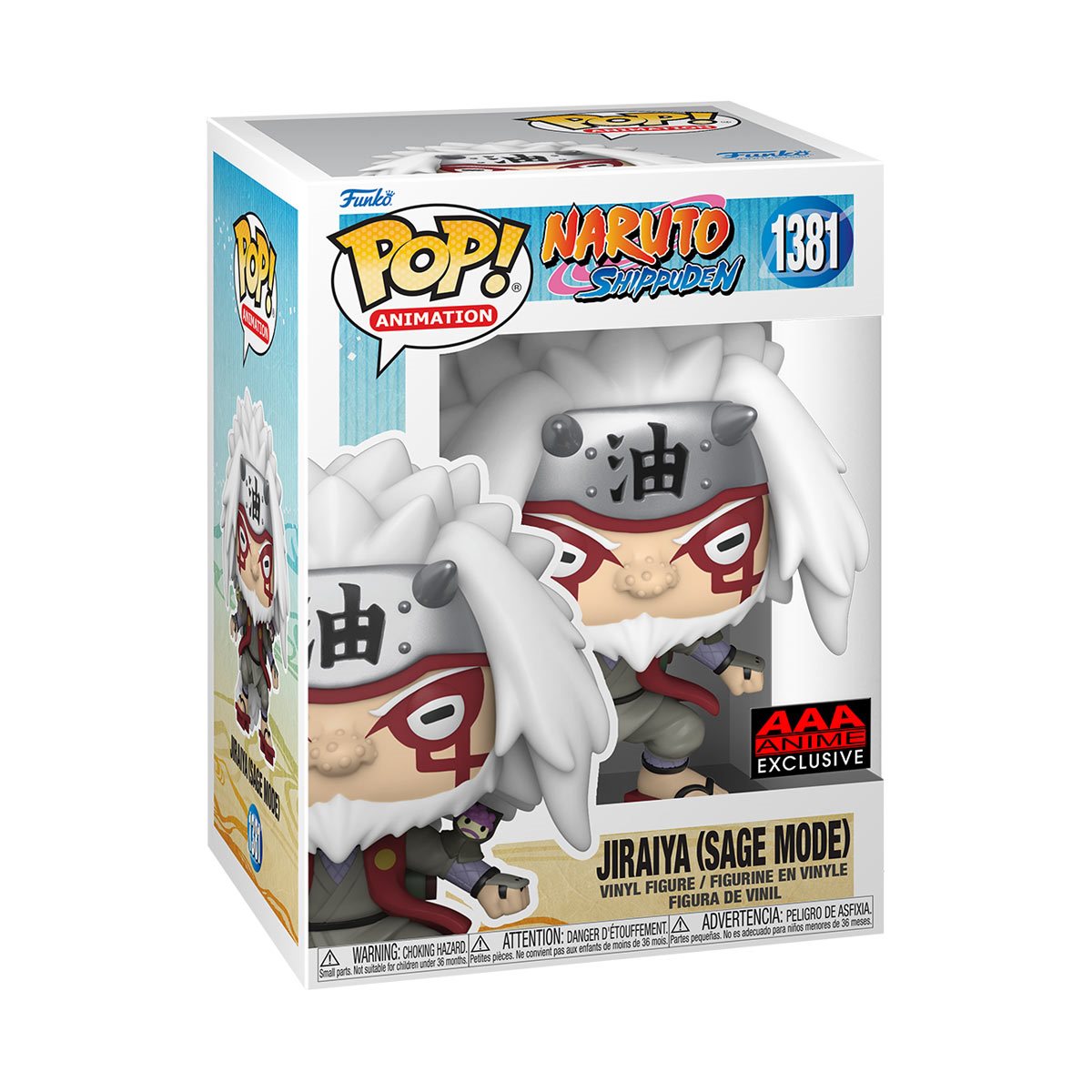 Funko Pop! Animation: Naruto Shippuden: Jiraiya Sage Mode (AAA Anime Exclusive)