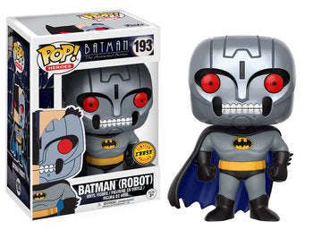 Funko Pop! Heroes: Batman the Animated Series: Batman (Robot) (Chase) - Shak's Pop Shop