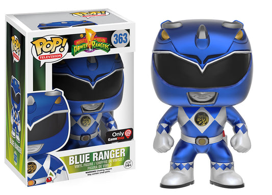 Television: Power Rangers: Blue Ranger (Metallic) (GameStop Exclusive)