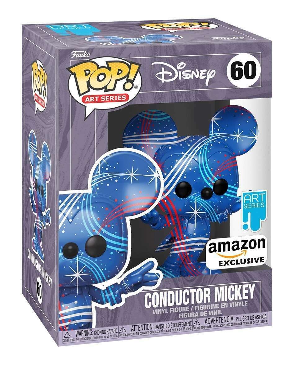 Funko Pop! Art Series: Disney's Conductor Mickey (Amazon Exclusive) (No Hard Stack)