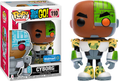 Television: Teen Titans GO!: Cyborg (Camo) (Walmart Exclusive)