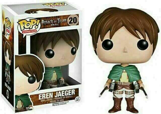 Funko Pop! Animation: Attack On Titan: Eren Jaeger (Box Imperfection)