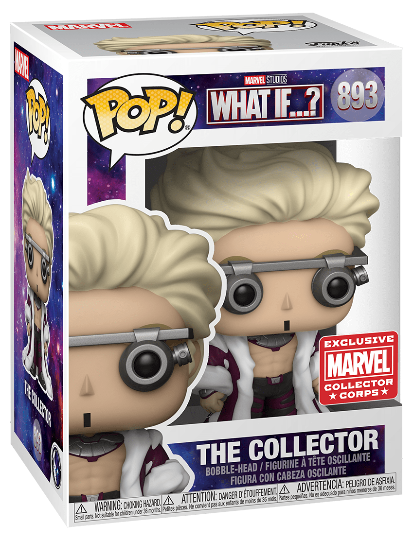 Funko Pop! Marvel: What If? The Collector (Marvel Collector Corps Exclusive)