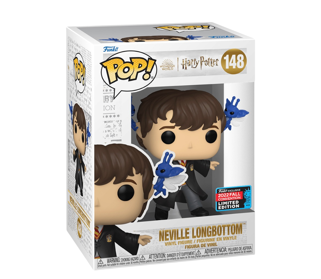 Funko Pop! Harry Potter: Neville Longbottom With Pixies (2022 NYCC Shared Exclusive) - Shak's Pop Shop