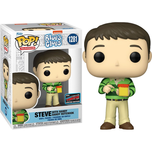 Television: Blue's Clues: Steve With Handy Dandy Notebook (2022 NYCC Con Sticker)