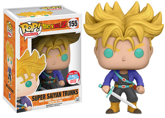 Animation: DragonBall Z: Super Saiyan Trunks (2016 NYCC Shared Exclusive) (Minor Box Imperfection)