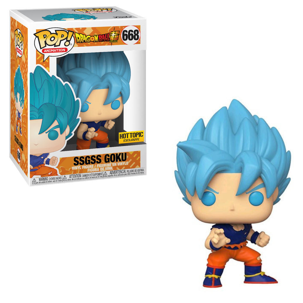 Funko Pop! Animation: Dragon Ball Z: SSGSS Goku (Hot Topic Exclusive)