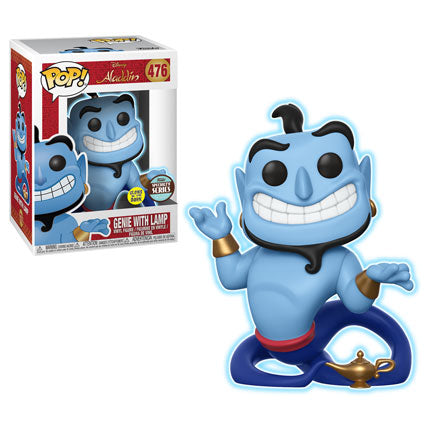 Funko Pop! Disney: Aladdin: Genie With Lamp (Glow) (Specialty Series)