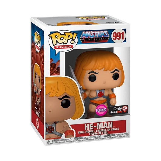 Retro Toys: Masters Of The Universe: He-Man (Flocked) (GameStop Exclusive)