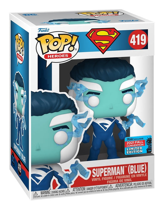 Heroes: Superman (Blue) (2021 NYCC Shared Exclusive)