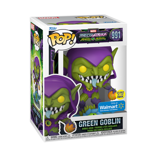 Marvel: Monster Hunters: Green Goblin (Glow) (Walmart Exclusive) (Minor Box Imperfection)