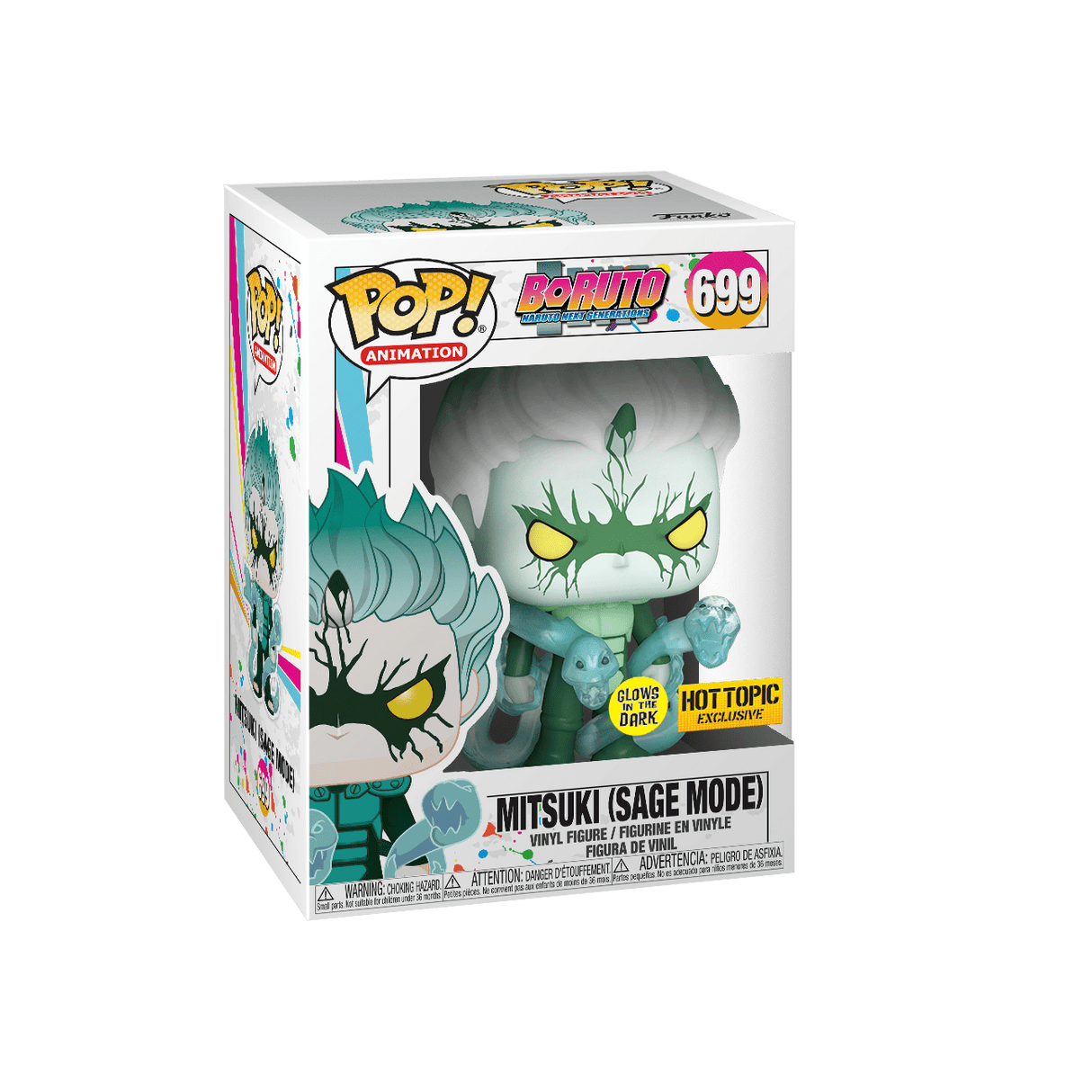 Funko Pop! Animation: Mitsuki (Sage Mode Glow In The Dark) (Hot Topic Exclusive)