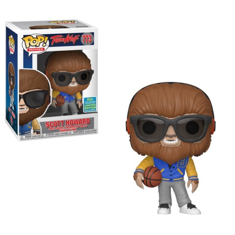 Funko Pop! Movies: Teen Wolf: Scott Howard (Letterman Jacket) (2019 SDCC Shared Exclusive)