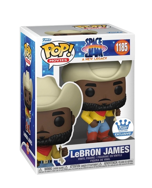 Funko Pop! Movies: Space Jam 2: Cowboy Lebron James (Funko Shop Exclusive)