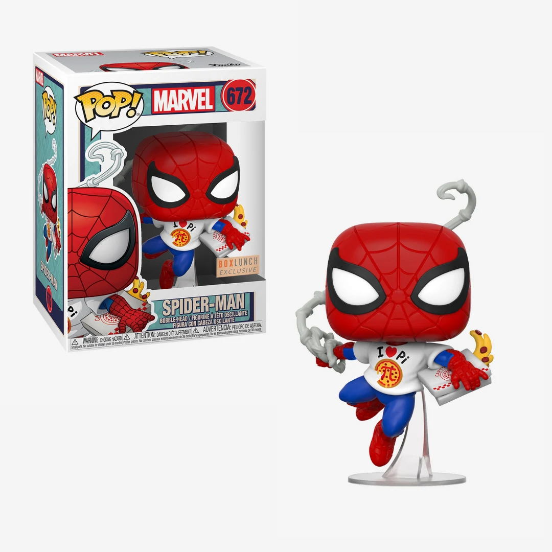 Funko Pop! Marvel: Spider-Man (Pi-Shirt) (BoxLunch Exclusive)