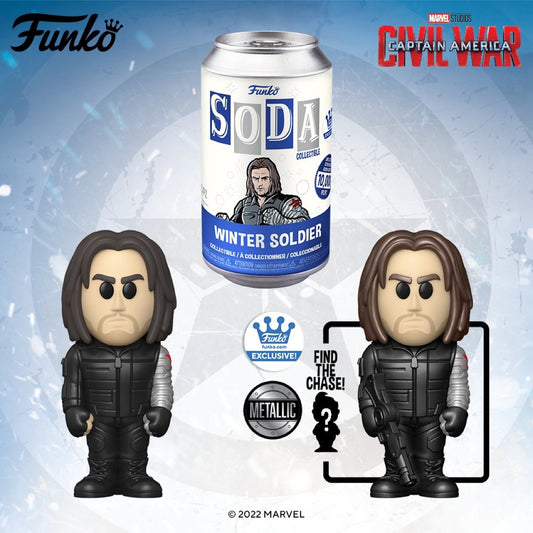Funko Soda: Marvel: Civil War: Winter Soldier With Chance Of Chase (Funko Shop Exclusive)