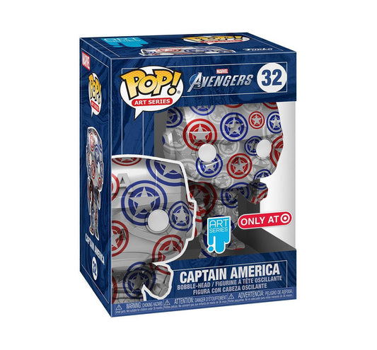 Artist Series: Marvel Patriotic Age: Captain America (Avengers Stark Tech Suit) (Target Exclusive)