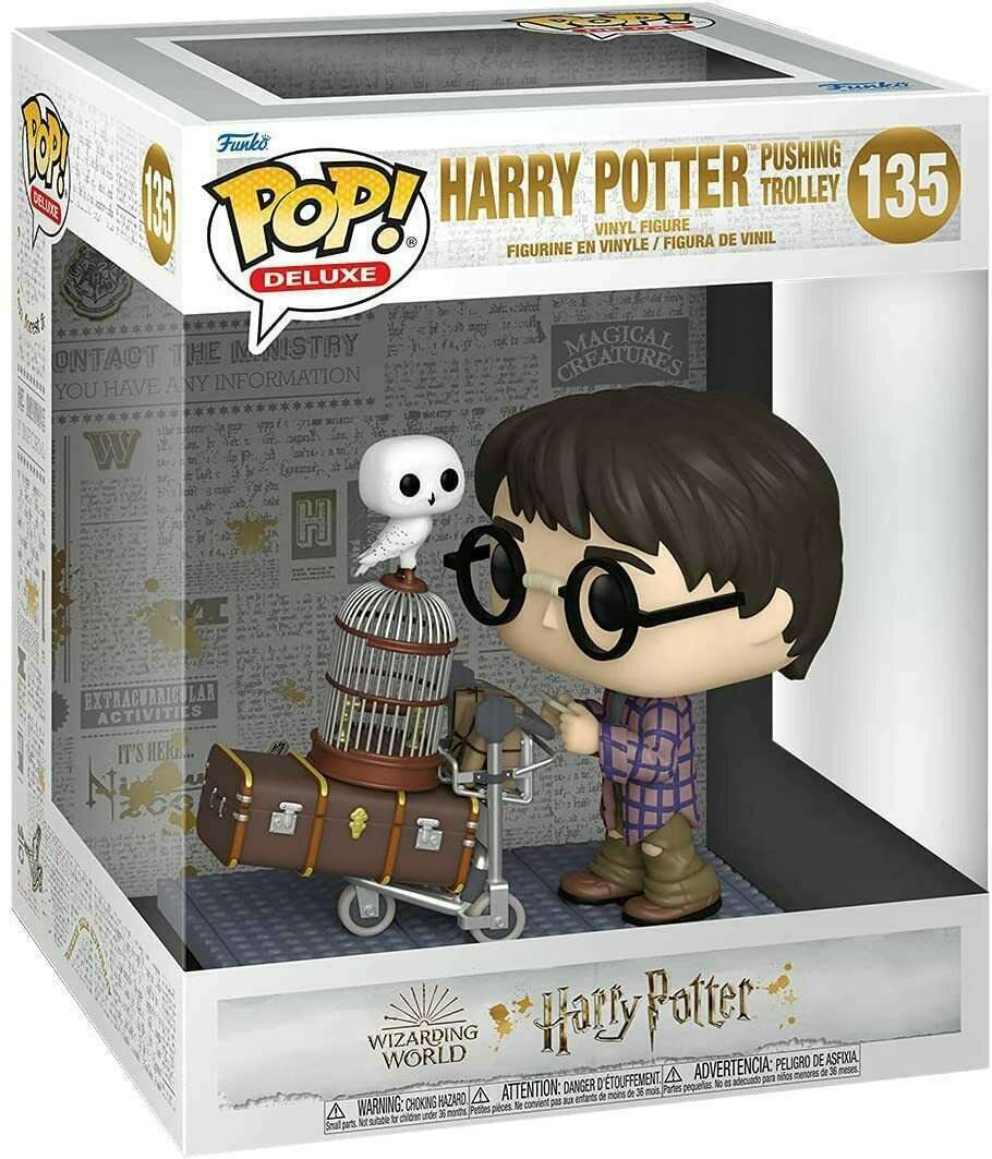 Deluxe: Harry Potter: Harry Potter Pushing Trolly - Shak's Pop Shop