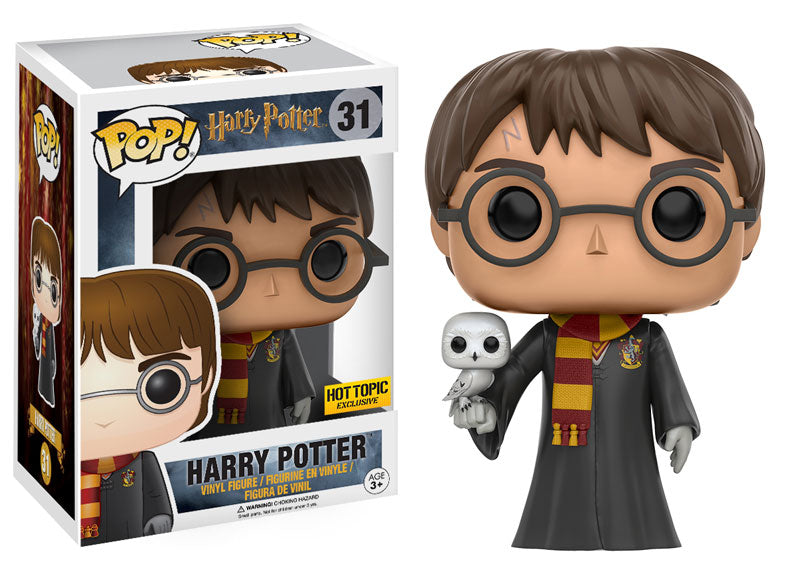 Funko Pop! Harry Potter: Harry Potter (Robes and Hedwig) (Hot Topic Exclusive) - Shak's Pop Shop