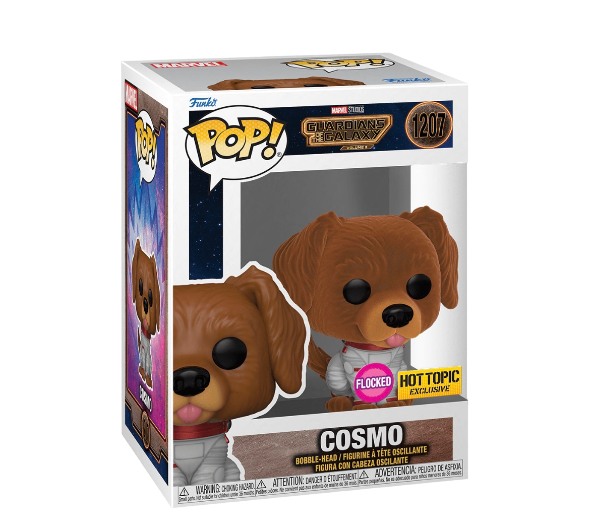 Marvel: Guardians of the Galaxy Vol. 3: Cosmo (Flocked) (Hot Topic Exclusive) - Shak's Pop Shop
