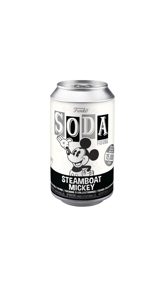 Soda: Disney: Steam Boat Mickey LE 15,000 (Funko Shop Exclusive) (Chance Of Chase)