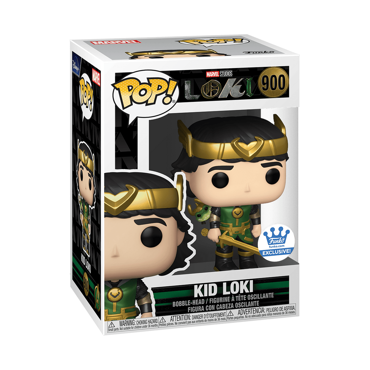 Funko Pop! Marvel: Kid Loki Metallic (Funko Shop Exclusive)