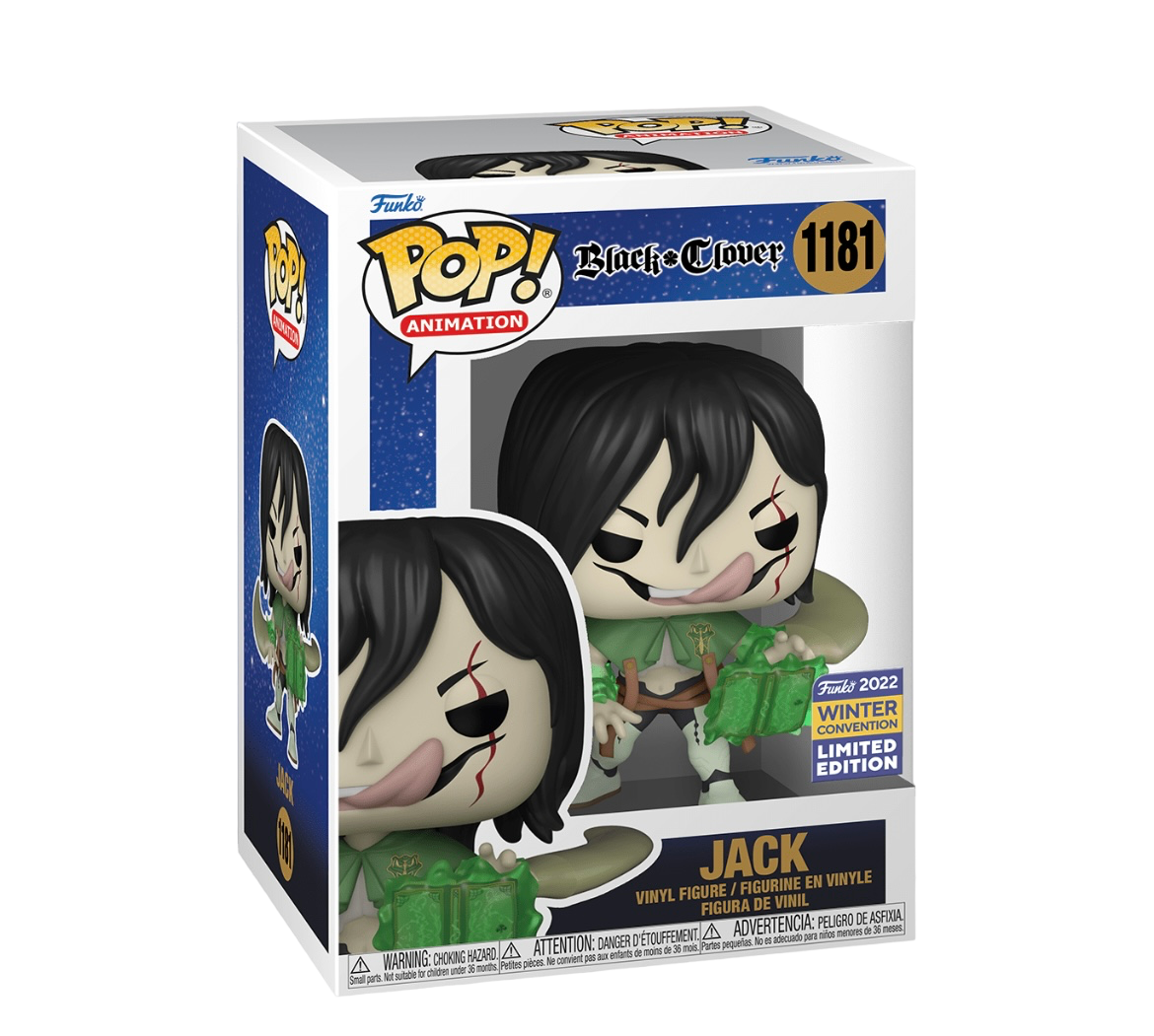 Funko Pop! Animation: Black Clover: Jack (2022 Winter Convention Shared Exclusive)