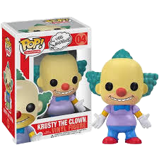 Funko Pop! Television: The Simpsons: Krusty The Clown (Box Imperfection)