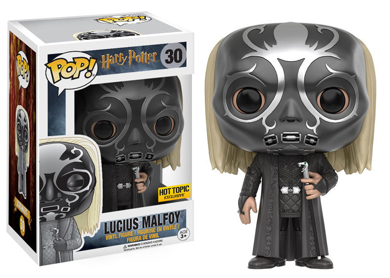 Funko Pop! Movies: Harry Potter: Lucius Malfoy (Death Eater) (Hot Topic Exclusive) - Shak's Pop Shop